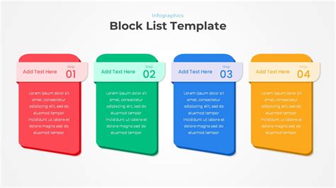 Block List Powerpoint Template Slidebazaar