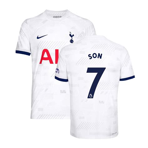 SON 7 Tottenham Hotspur Home Authentic Soccer Jersey 2023 24 Gogoalshop