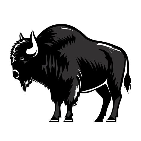 Bison Icon Clipart Transparent Background 24044239 Png