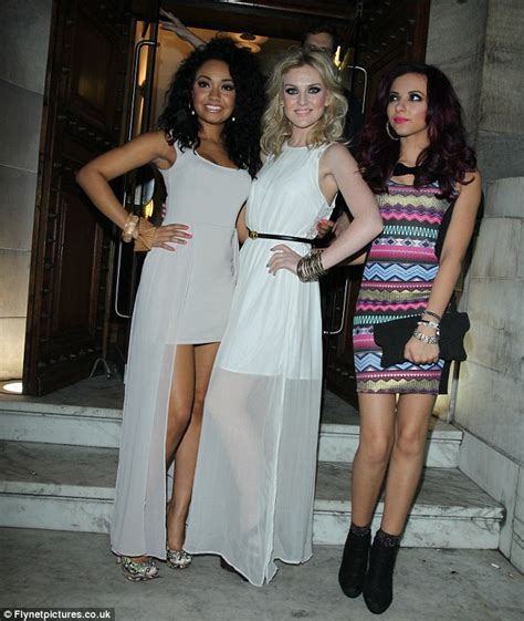 Little Mix Show Off Their Grown Up Sexy Style At Jls Party In Figure Hugging Dresses Daily