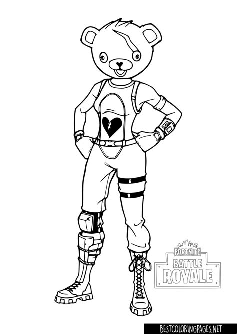 Fortnite Pump Shotgun Coloring Page Free Printable Coloring Pages