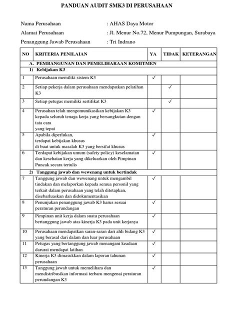 Smk3 Audit Internal