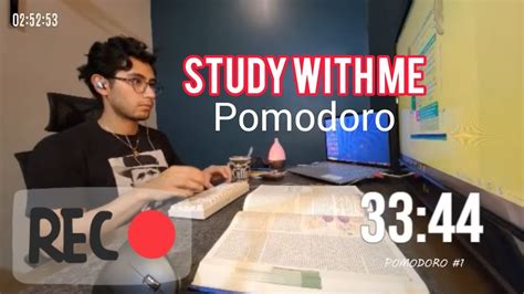 Study With Me Pomodoro Lofi Sound Of Rain Estudiante De