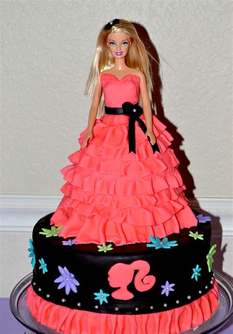 20 Barbie Doll Birthday Cake