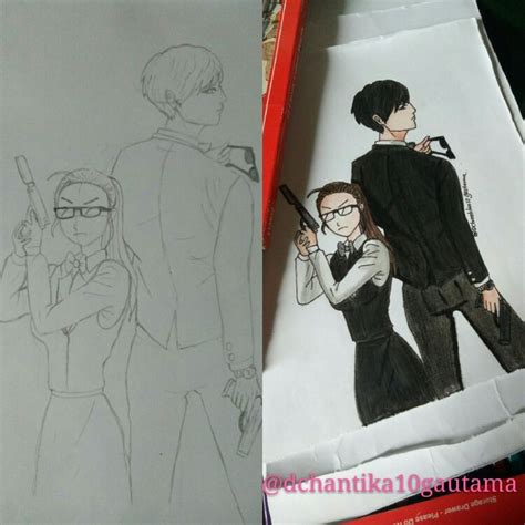 Drawing Suho Lee And Jukyung Webtoon The Secret Of Angel Webtoon