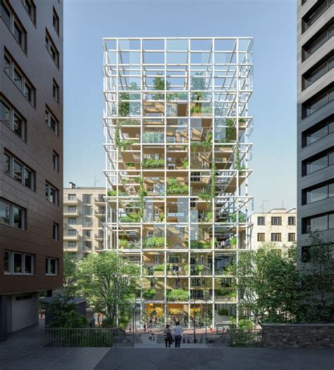 Mvrdv La Serre Green Architecture Building Design Building