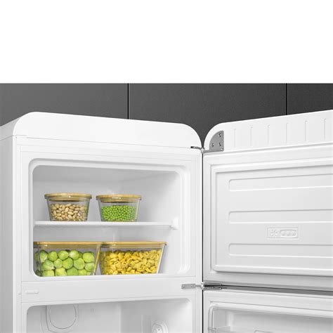 White Free Standing Refrigerator Fab30rwh5 Smeg