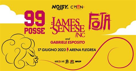 99 Posse James Senese E Foja Grande Festa All Arena Flegrea