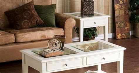 Total Fab: Glass Top Display Case Coffee Tables