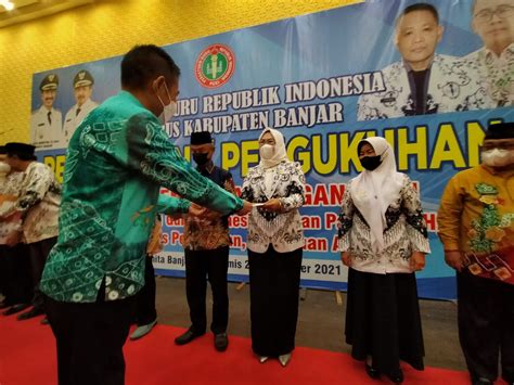 Kepengurusan Pgri Banjar Periode Resmi Dilantik Radio