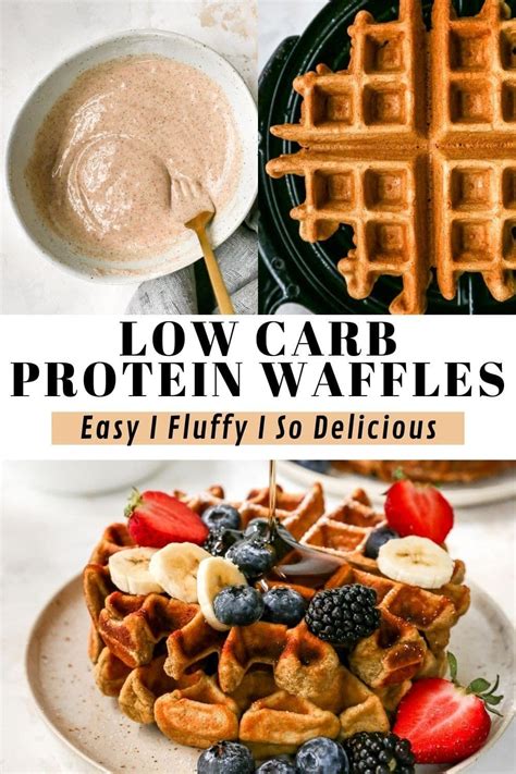 Low Carb Protein Waffles Artofit