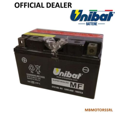 Unibat Battery Ytz S Bs Honda Cb R Sc A V Ah Ebay