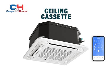 Cooper And Hunter 48 000 Btu Ceiling Cassette Ductless Mini