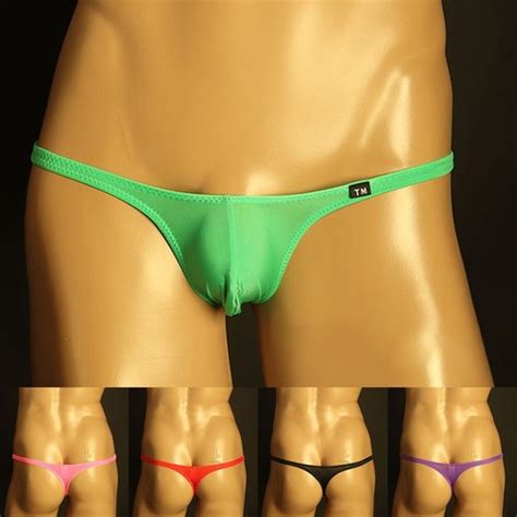Herren Unterwäsche Tanga Höschen Beutel Sexy Tangas Unterhose Bikini