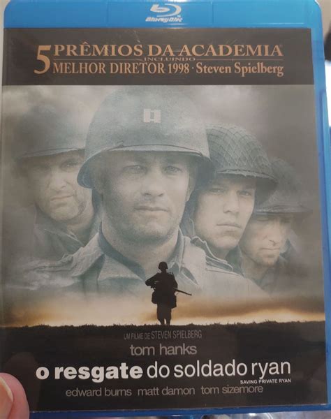 Blu Ray O Resgate Do Soldado Ryan Steven Spielberg Original