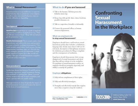 Confronting Sexual Harassment In The Workplace Brave Step