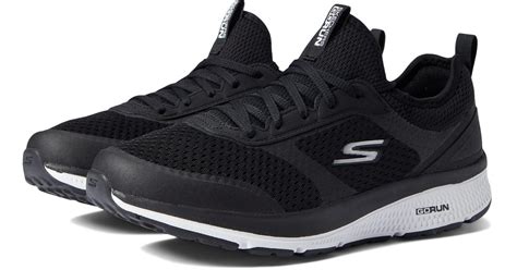 Skechers Lace Go Run Consistent In Black For Men Lyst