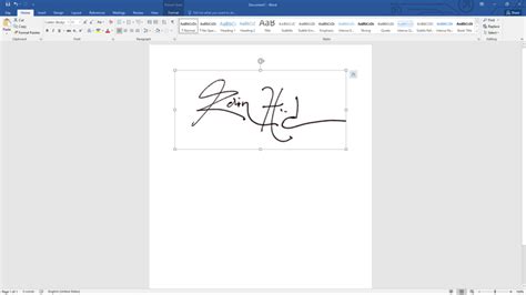 How To Add Handwritten Signature To Word Document [easy Way]