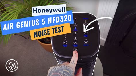 Sound Test Noise Level Of The Honeywell Air Genius Hfd Youtube