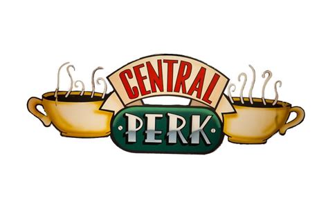 Transparent Central Perk Logo F R I E N D S Pinterest