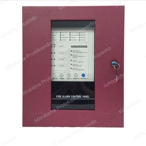 Jual Panel Fire Alarm Mcfa Konvensional 8 Zone Fire Alarm Kontrol Panel