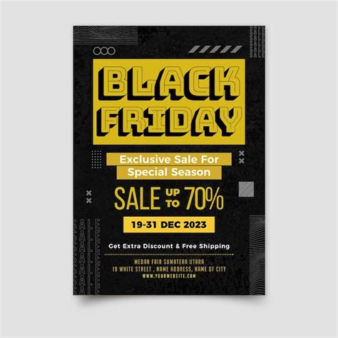 Premium Psd Black Friday Sale Poster