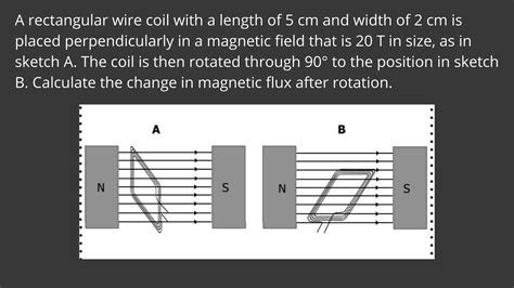 Electromagnetism Grade 11 How To Calculate Magnetic Flux YouTube