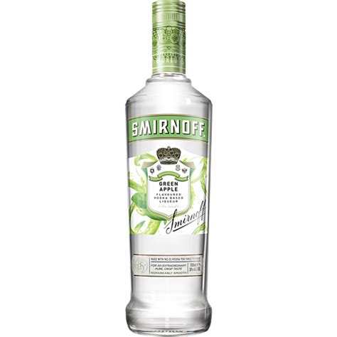 Smirnoff Green Apple Vodka Ml