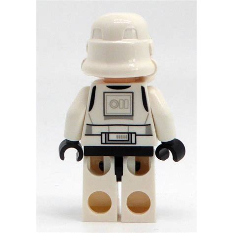 Lego Stormtrooper With Dark Azure Helmet Vents Frown Minifigure