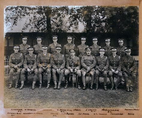 British Army Medals No 2 Rfa Officer Cadet School Four Mms On Show