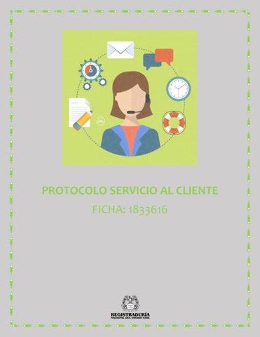 Protocolo De Servicio Al Cliente By Katherine Nu Ez Issuu