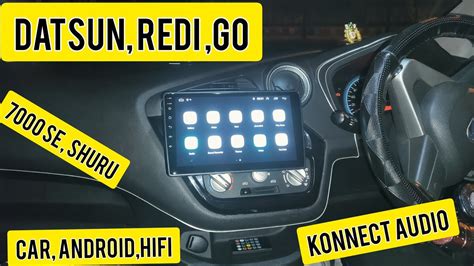 Datsun Redi Go Car Android Music System Fitting Model Hifi Sound