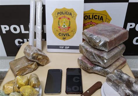 Pcdf Localiza Dep Sito De Drogas E Prende Criminoso Em Flagrante