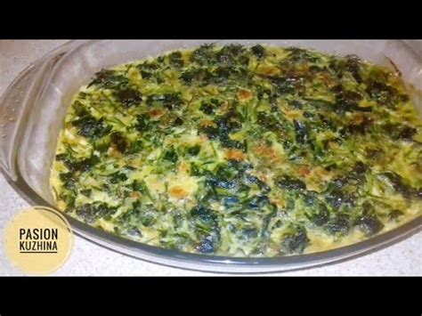 Tave Me Spinaq Qumesht Dhe Veze Spinach Dish With Eggs And Milk Youtube