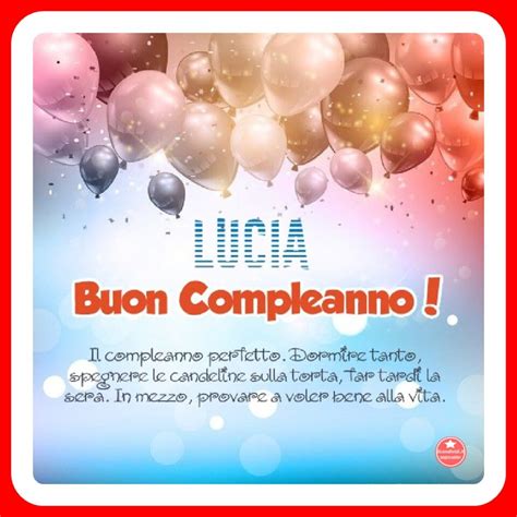 Buon Compleanno Lucia Bellissime Immagini Nuove Licondividi It