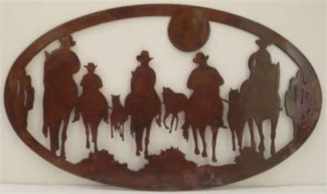 COWBOY - WESTERN - Ignition Metal Art Design