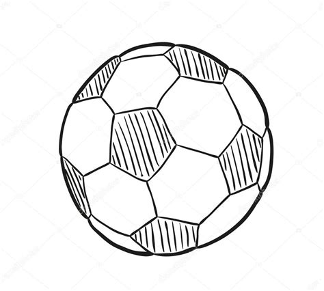 Sketch Of The Football Ball — Stock Vector © Muuraa 42233351