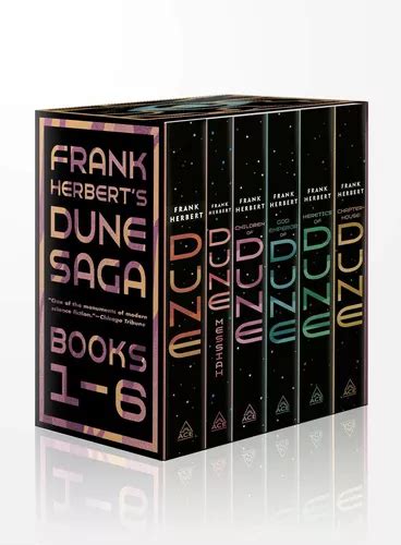 Dune Saga Completa 6 Libros Con Estuche Inglés Envío Gratis