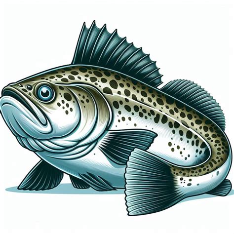 Premium Vector Cute Cod Fish Vector Cartoon Illustration