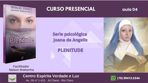 Aula 04 Livro Plenitude Joanna De Angelis YouTube