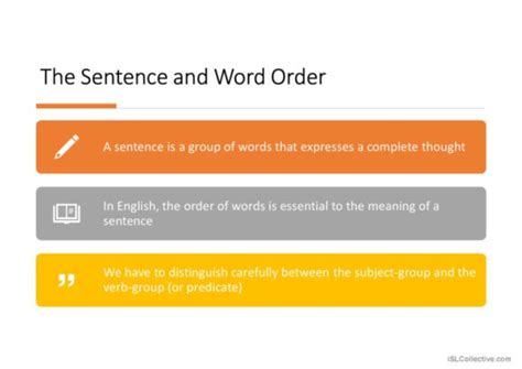 6 Word Order General Grammar Practice Grammar Practice Eng