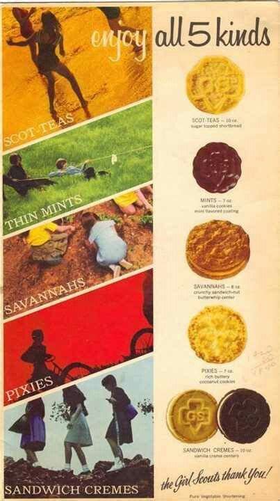 1950 Vintage Girl Scout Cookies