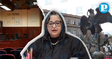 Norma Pi A Renuncia A La Presidencia De La Scjn Como Un Acto De