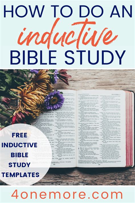 How To Create Your Own Homeschool Bible Curriculum Using The Inductive