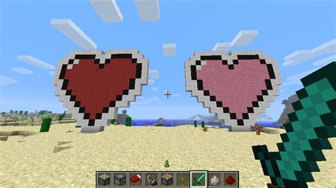 Minecraft Hearts By Therealharuchan On Deviantart