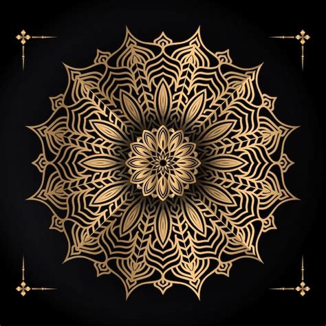 Page 52 | Black And Gold Mandala Images - Free Download on Freepik