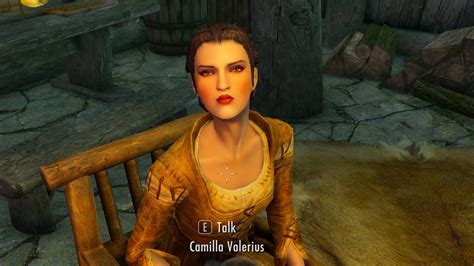 Hod S Dialog With Camilla Valerius Skyrim Anniversary Edition Youtube