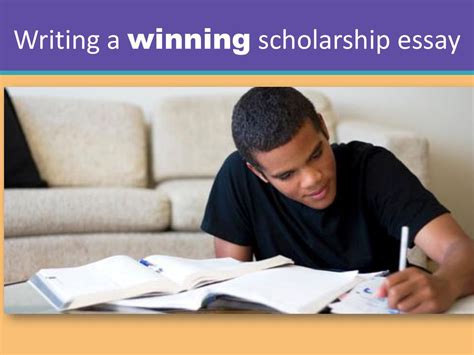 How To Write Winning Scholarship And College Essays Ppt Download