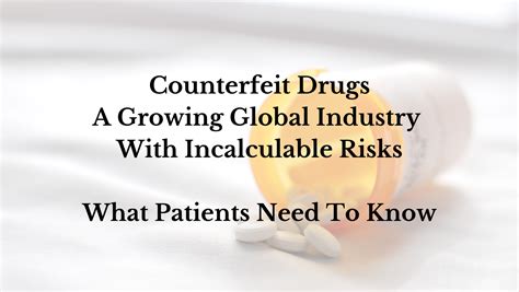 Counterfeit Drugs American Medical Women S Association