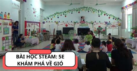 Giáo án STEAM 5E Bài học Khám phá về gió mẫu giáo lớn